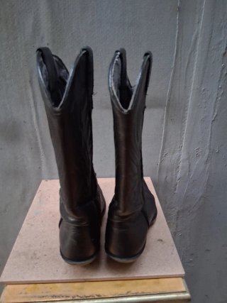 Stivali Camperos Vintage Neri