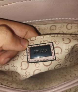 Bolso Guess Beige/Rosa