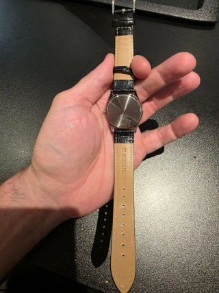 Reloj Seiko Quartz Negro/Plateado