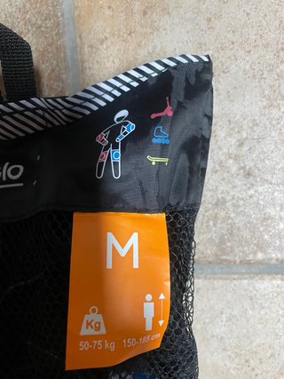 Set protectores patín (rodillas, codos, muñecas) M