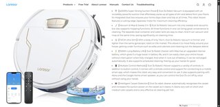 Robot aspirador y friegasuelos Laresar Evol 3s