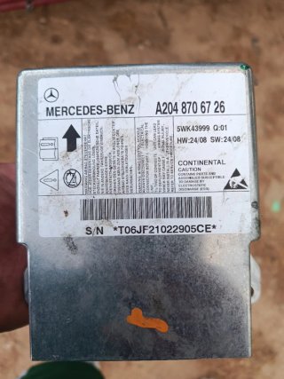 Centralita y Airbag Mercedes W/S 204