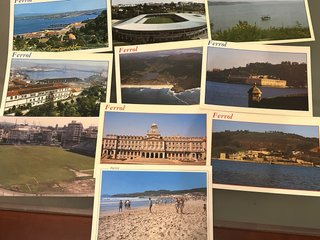 Lote di 10 Cartoline di Ferrol