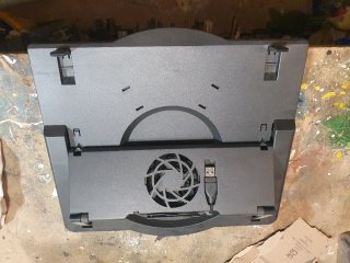 Base refrigeradora para portátil con ventilador