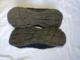 Zapatillas Skechers Negras Deportivas Slip On