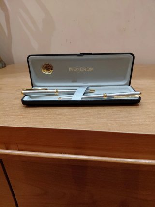 Estuche Inoxcrom Pluma y Bolígrafo