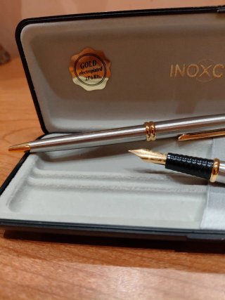 Estuche Inoxcrom Pluma y Bolígrafo