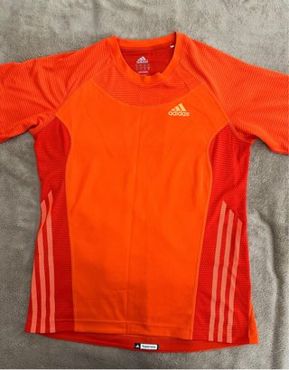 Camiseta Adidas Talla S Naranja