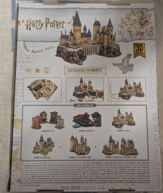 Puzzle 3D Castillo Hogwarts Harry Potter