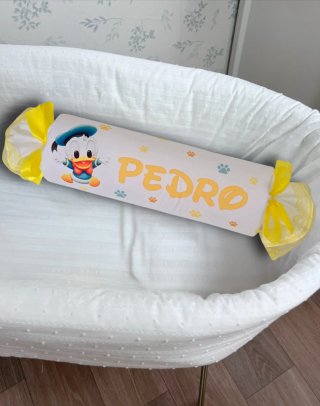 Cojín antivuelco protector cuna personalizado