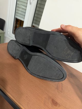 Zapatos del 41 de vestir negros Zara
