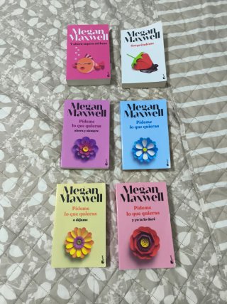Serie de libros de Megan Maxwel