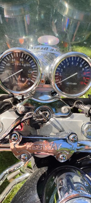Keeway Superlight 125cc Moto Cruiser Negra 2022