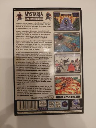 Mystaria: The Realms of Lore - Sega Saturn