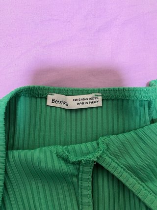Vestido verde halter