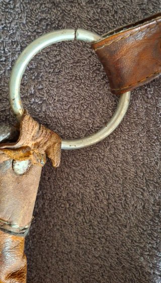 Bolso de cuero auténtico
