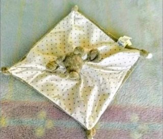 Manta de apego/trapo para dormir ratoncito TEXTURA