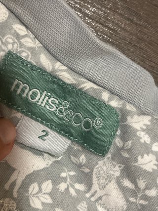 Saco Mollis Talla 2 Estampado unisex