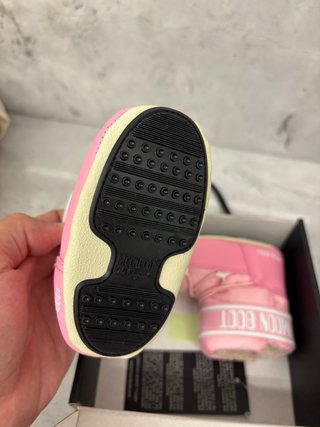 BOTAS CRIB NYLON ROSA Moon Boot bebe talla 17-18