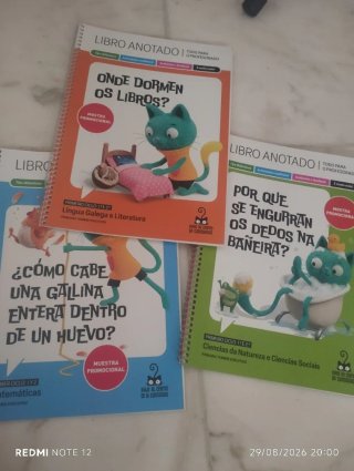 Libros 1 y 2 primaria profesorado