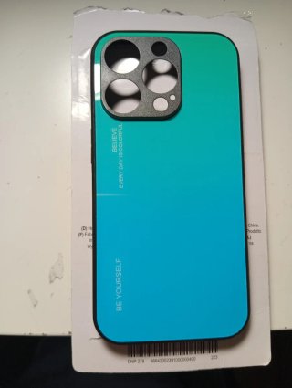 Custodia iPhone 14 Pro Blu e Verde