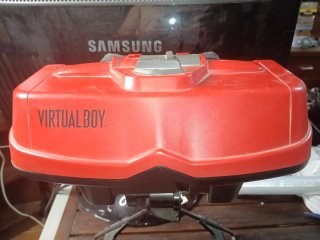 Nintendo Virtual Boy + Wario Land + Mod Ac/dc