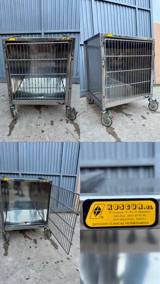 Jaula hospitalización perros KOSGUR.SL