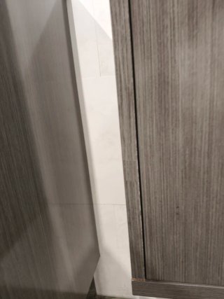 Armario de baño madera y metal