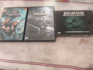 Colección Jurassic Park DVD 4 Discos