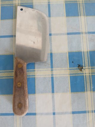 Cuchillo carnicero antiguo pequeño