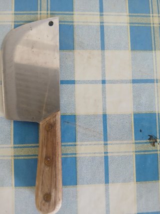 Cuchillo carnicero antiguo pequeño