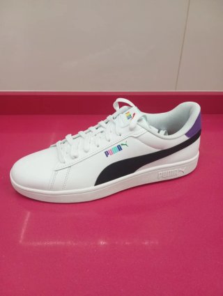 Zapatillas Puma Hombre Blancas Multicolor