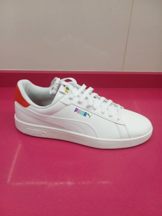 Zapatillas Puma Hombre Blancas Multicolor