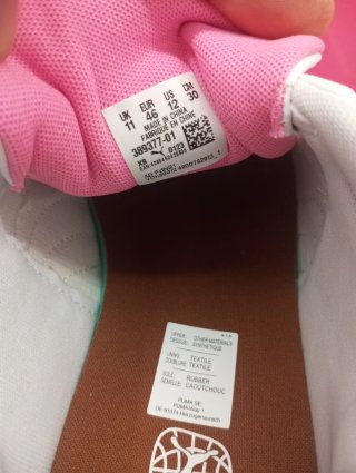 Zapatillas Puma Hombre Blancas Multicolor