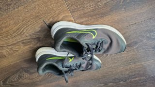 Zapatillas Nike Talla 35.5 Gris/Verde