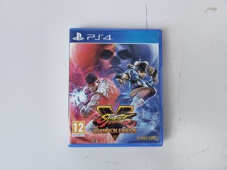 Street Fighter V Champion Edition PS4