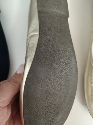 Manoletinas doradas Unit talla 35