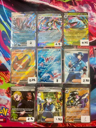 Lote Cartas Pokémon Japo/Esp/Chino