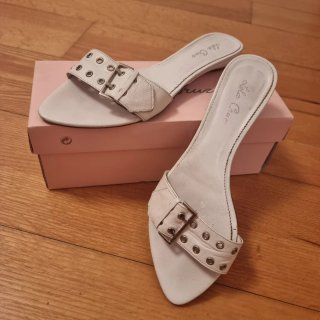 Sandalias Lola Cruz Blancas Talla 38