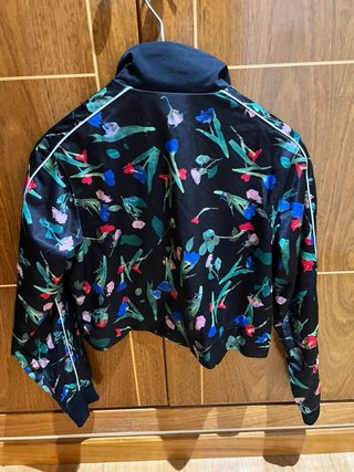 Sudadera Adidas Mujer Floral Negra