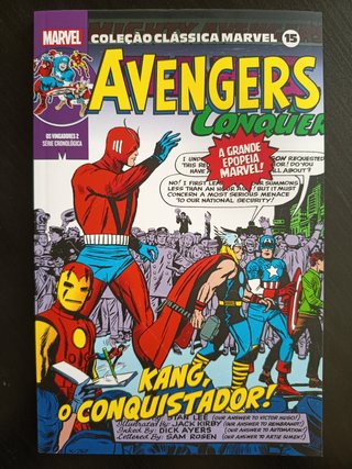 Coleção Clássica Marvel 15 - Vingadores 2