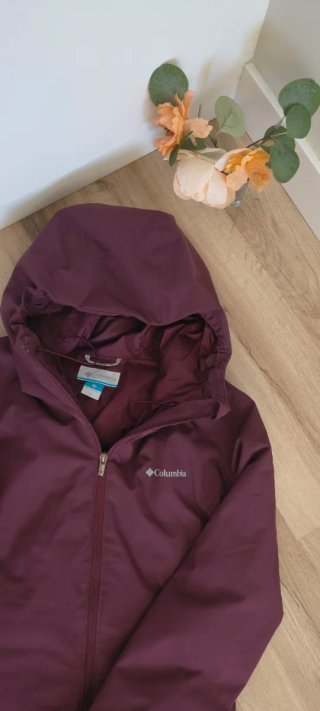 Anorak Columbia talla M color berenjena