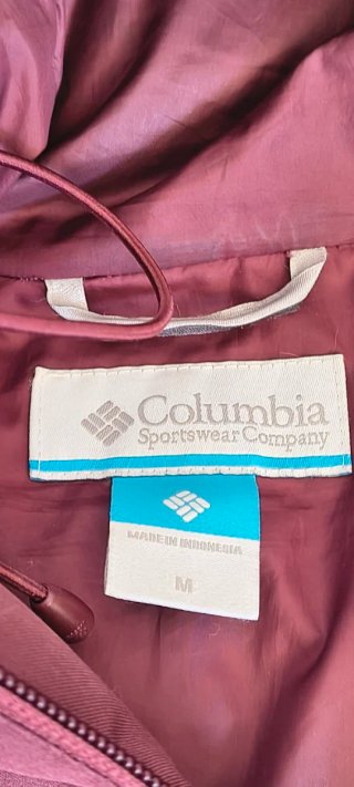Anorak Columbia talla M color berenjena
