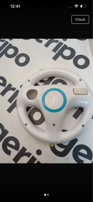 Volante Wii Bianco