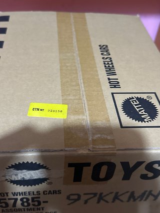 Scatola Hot Wheels 72 pezzi nuova sigillata