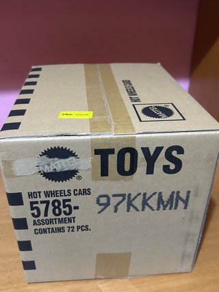 Scatola Hot Wheels 72 pezzi nuova sigillata