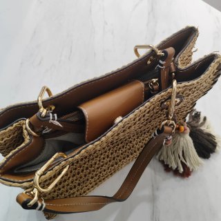 Bolso de mano Parfois tejido