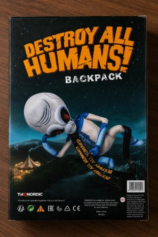 Mochila peluche Crypto Destroy All Humans! THQ PS5