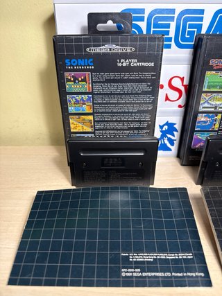 Sonic the Hedgehog 1 y 2 - SEGA Mega Drive