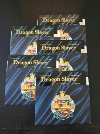 Dragon Slayer. The Legend of Héroes [PC-8801]